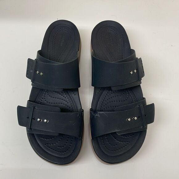 Crocs Platform Double Strap Sandal - Picture 2 of 8